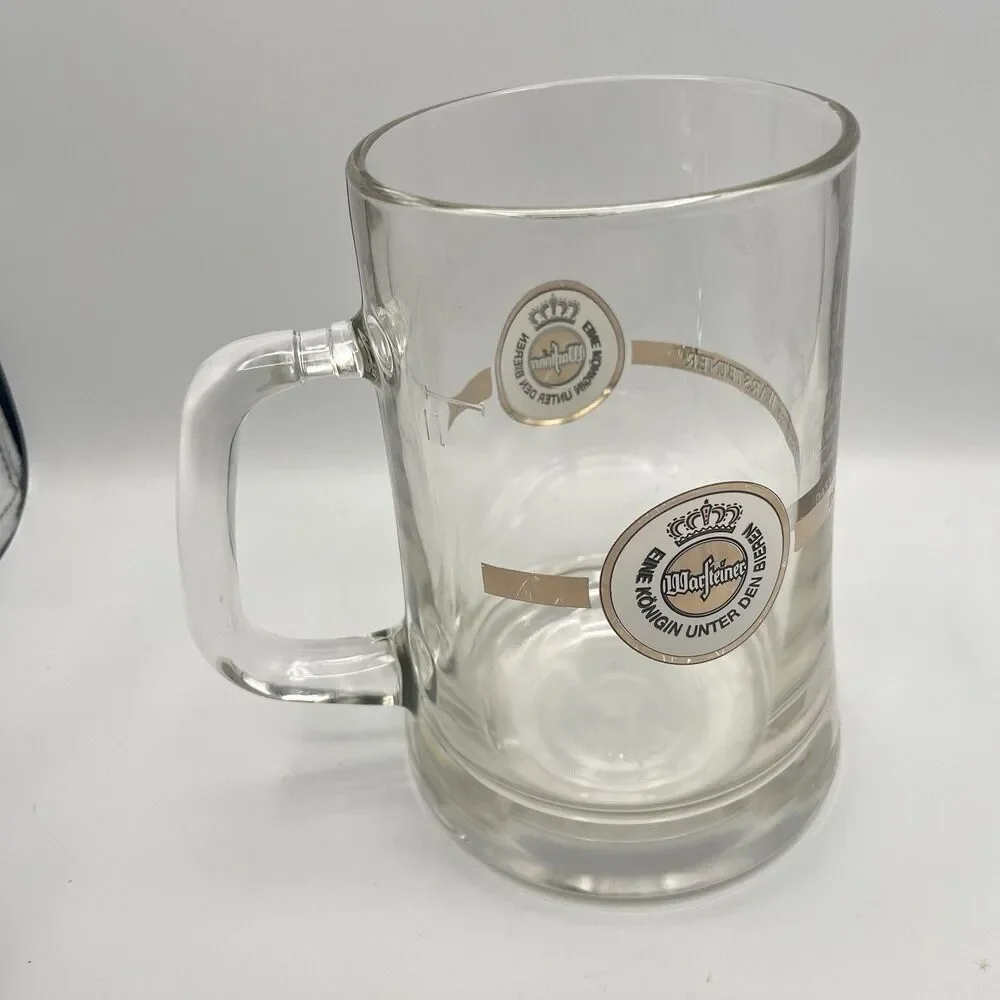 Warsteiner Glass Pint Tankard Glass Germany